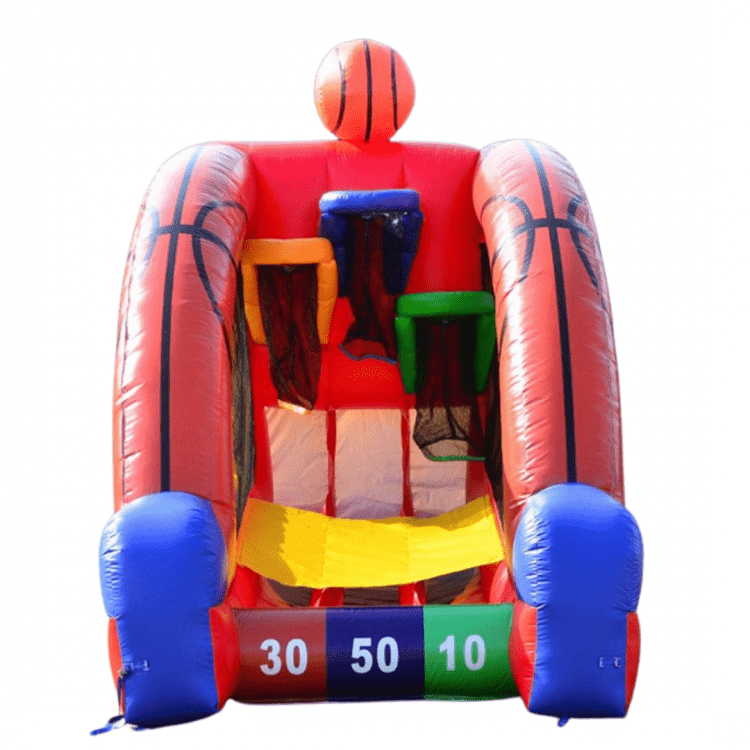 Inflatable Basketball Challenge