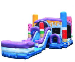 Ice Pops Bounce House With Water Slide
