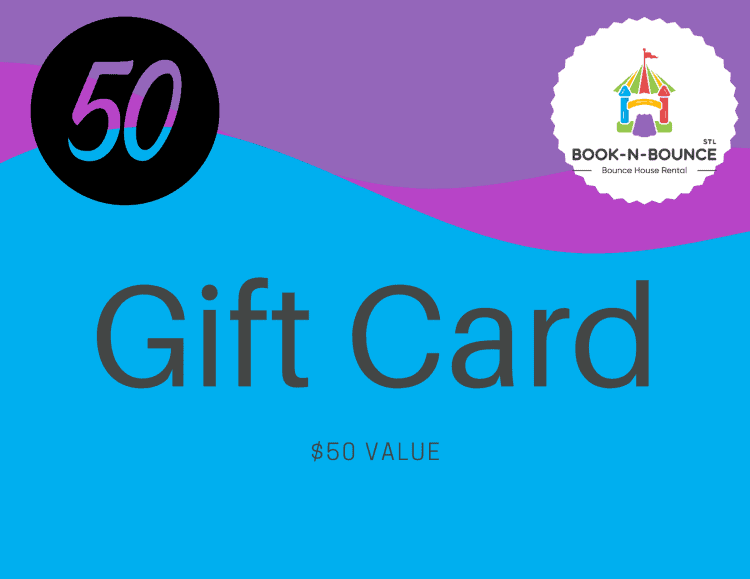 $50 Gift Card - Book-N-Bounce STL St. Charles, MO